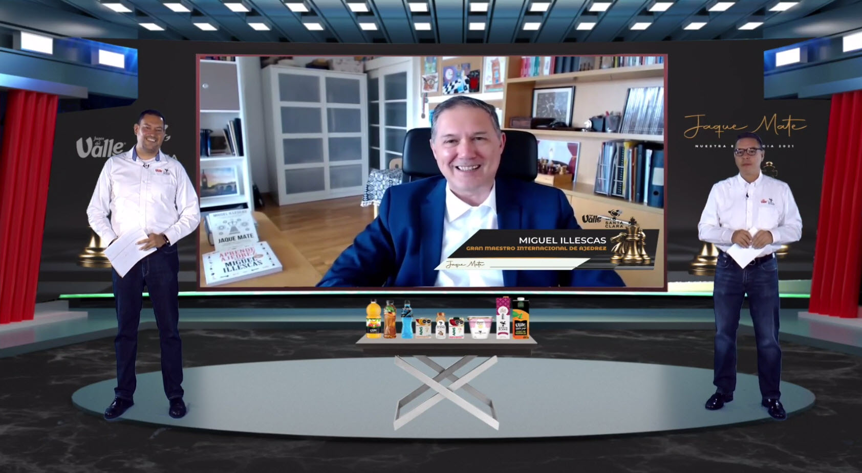 Conferencias online con Jugos del Valle – Santa Clara