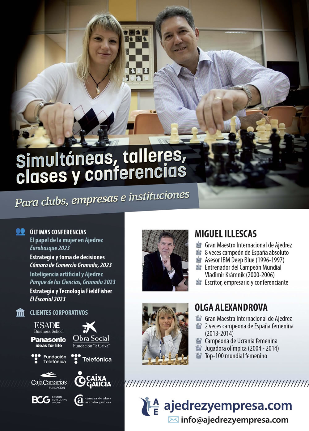 Tándem Miguel Illescas & Olga Alexandrova